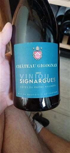 Rhônetal Côtes-du-Rhône-Dörfer Château Gigognan 2022