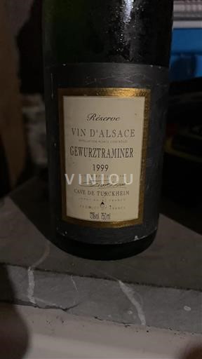 Alsasko Nespecifikováno Cave de Turckheim Réserve 1999