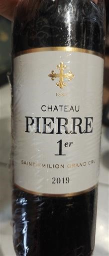 Bordeaux Saint-Émilion Grand Cru Château Pierre 1er 2019