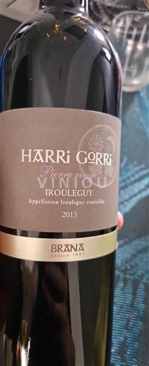 Sudoeste Irouléguy Brana Harri Gorri 2013
