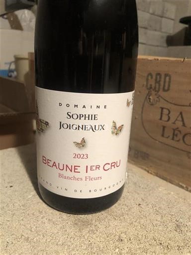 Burgundy Beaune Premier Cru Domaine Sophie Joigneaux Blanches Fleurs 2023