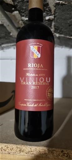 La Rioja rioja C.V.N.E Gran Reserva 2017