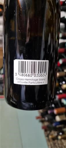 Rhône Valley Crozes-Hermitage Cuvée Particulière 2018