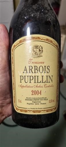 Jura Arbois Désiré Petit et Fils Trousseau 2004
