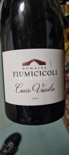 Corse Figari Domaine Fiumicicoli Vassilia 2016