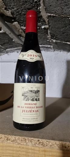 Beaujolais Juliénas Domaine La Vieille Église 2019