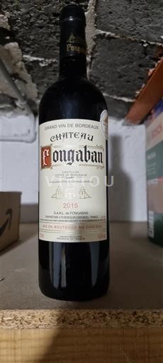 Bordeaux Côtes-de-Bordeaux Château Fongaban 2015