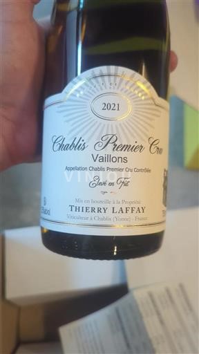 Bourgogne Chablis Premier Cru Thierry Laffay Vaillons 2021