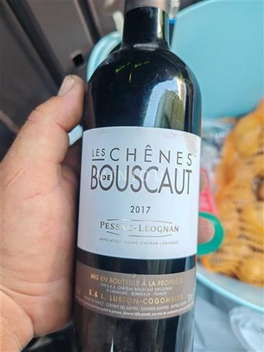Bordeaux Pessac-Léognan Bouscaut Les Chênes de Bouscaut 2017