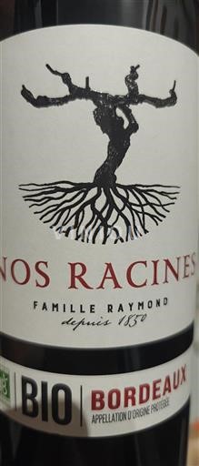 Bordeaux Famille Raymond Nos Racines 2022