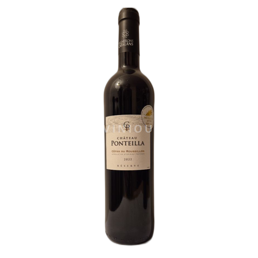 Roussillon Côtes-du-roussillon Château Ponteilla Réserve 2022