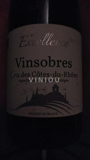 Údolí Rhôny Vinsobres Excellence 2019