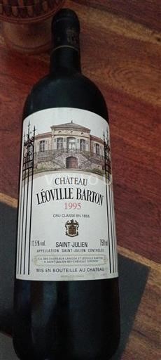 Bordeaux Saint-Julien Grand Cru Château Léoville Barton 1995