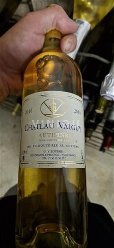 Bordeaux Sauternes Château Valguy 2016