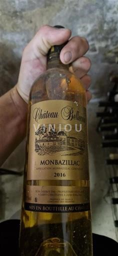 Lounais-Ranska Monbazillac Château Bellevue 2016