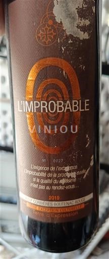 Linguadoca Corbières-Boutenac L'IMPROBABLE 2019