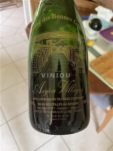 Údolí Loiry Anjou Villages Domaine Des Bonnes Gagnes 1996