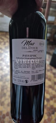 Languedoc et Roussillon Pays d'oc Mas Delatour 2023