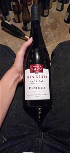 Alzacija Jean Geiler Pinot Noir Neleten.