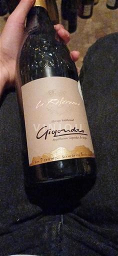 Rhônen laakso Gigondas La Référence Ei vuosikertaa