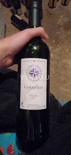 Vin Rouge sec L'Aquilon Domaine Des Quatre Vents 2020 France Languedoc Corbières