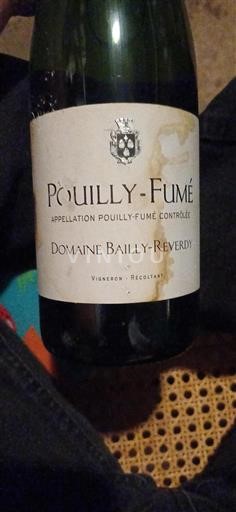 Valle della Loira Pouilly-fumé Domaine Bailly-Reverdy Senza annata