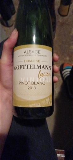 Alsazia Pinot bianco Goettelmann Lucien 2018