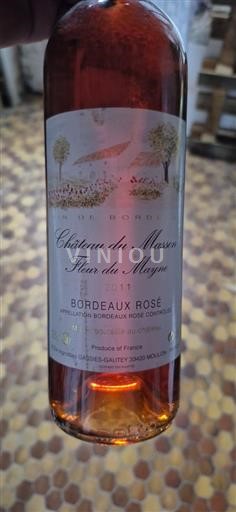 Bordeaux Bordeaux rosé Château Masson Fleur du Mayne 2011