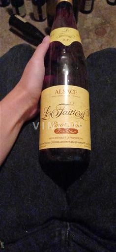 Elzas Pinot noir Les Faitières Tradition 2019