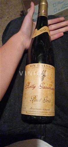 Alsace Pinot Grigio Rolly Gassmann 2013
