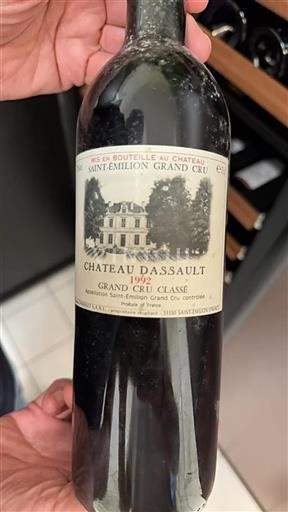 Bordeaux Saint-Émilion Grand Cru Grand Cru Classé Dassault 1992