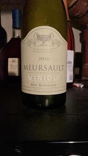 Borgogna Meursault Eric Bonnetain 2016