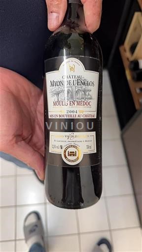 Bordeaux Moulis-en-Médoc Château Myon de l'Enclos 2004