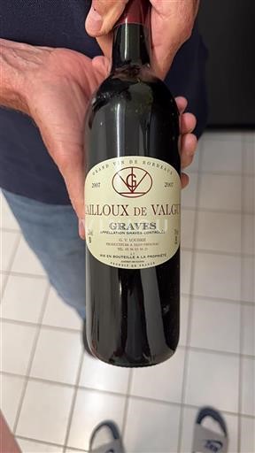 Bordeaux Graves Cailloux de Valguy 2007