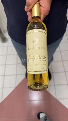 Bordeaux Sauternes Les Sables Or 2017