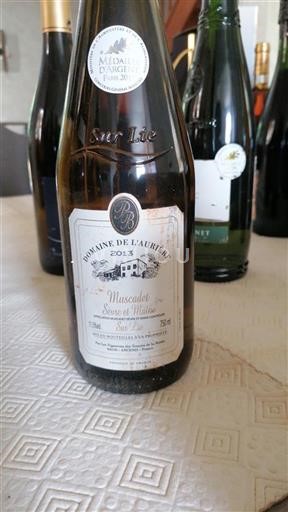 Valle della Loira Muscadet Sèvre et Maine Domaine L'Aurière 2013
