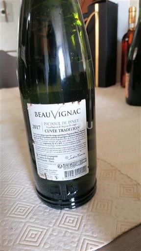 Languedoc Picpoul-de-Pinet Beauvignac Tradition 2017