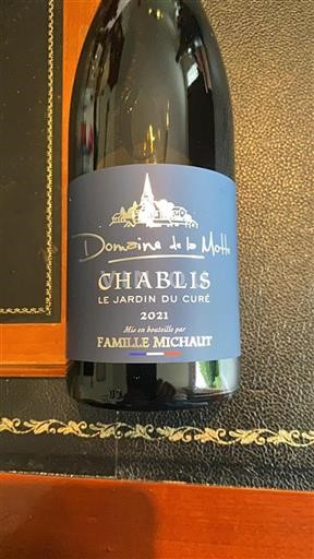 Bourgogne Chablis Domaine La Motte Le Jardin du Curé 2021