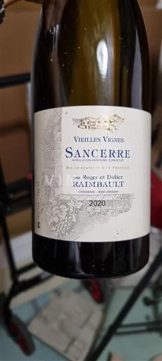Loire Valley Sancerre Roger et Didier Raimbault Vieilles Vignes 2020
