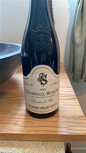 Bourgogne Chambolle-Musigny Domaine Gérard Seguin Derrière le Four 2023