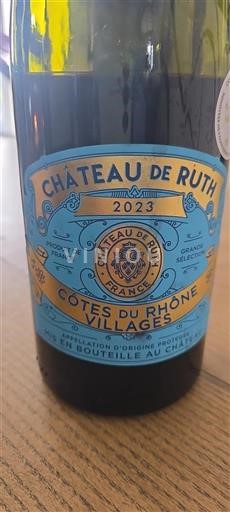 Rona dolina Côtes-du-Rhône-Villages Château Rûth Grande Sélection 2023