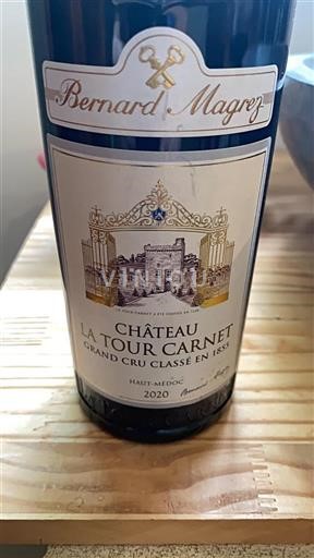 Bordeaux Haut-Médoc Grand Cru La Tour Carnet 2020