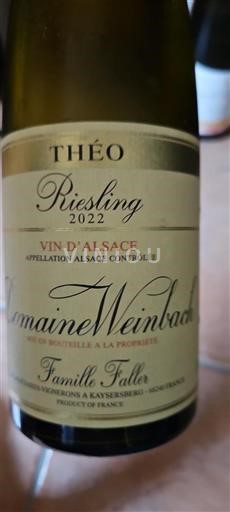 Alsasko Domaine Weinbach Théo 2022