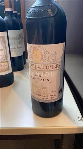 Bordeaux Margaux Grand Cru Lascombes 1998
