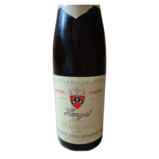 Alsazia Gewürztraminer Vendanges Tardives Domaine Zind Humbrecht Gewurztraminer 2006