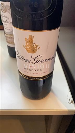 Bordeaux Margaux Grand Cru Giscours 2018