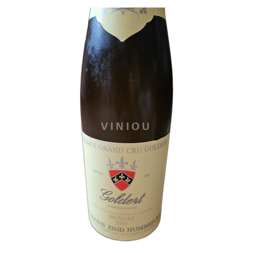 Alsace Muscat Grand Cru Domaine Zind Humbrecht Goldert 2018
