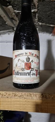 Rhônen laakso Châteauneuf-du-Pape Domaine Val Frais Révélation 2019