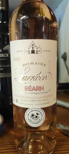 Sud-Ouest Béarn Domaine Larribère 2022