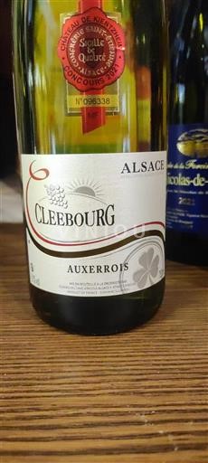 Alsace Grand Cru Cleebourg Auxerrois 2018